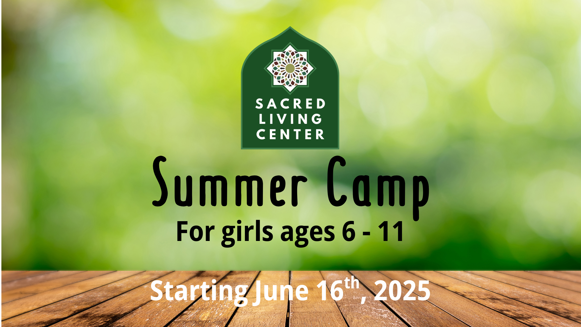 Summer Camp for Girls (6 – 11 years)