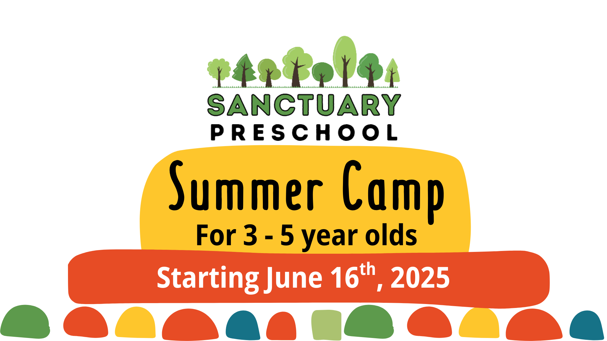 Summer Camp for 3 – 5 year olds